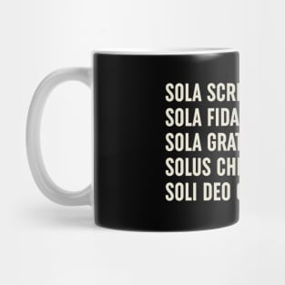 5 Solas Mug